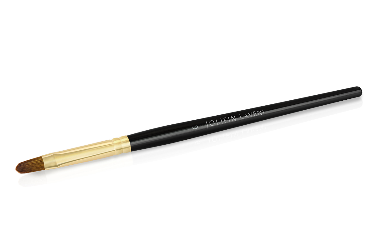 Jolifin LAVENI Pinsel - Gel oval Gr. 6