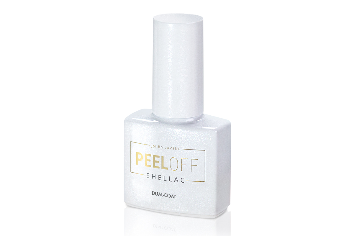 Jolifin LAVENI Shellac Peel-Off - Dual-Coat 12ml